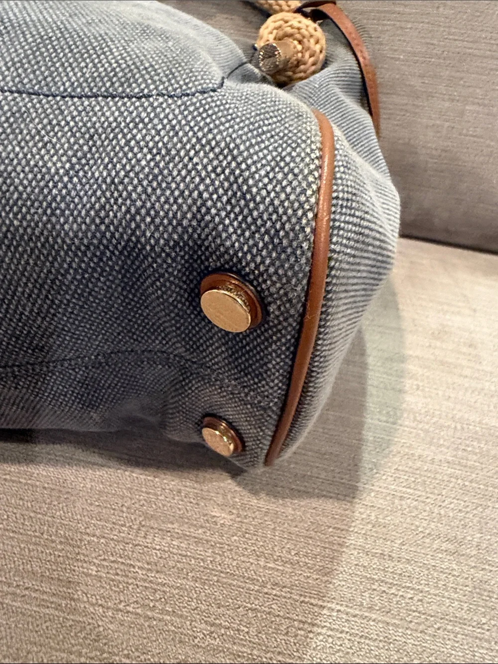 Michael Kors denim bag